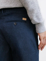 Navy casual trousers