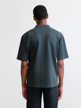 Polo oversize kaki foncé - IZAC