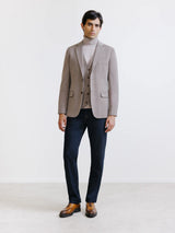 Veste 2 boutons beige