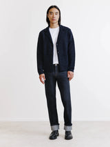 Gilet en maille marine - IZAC