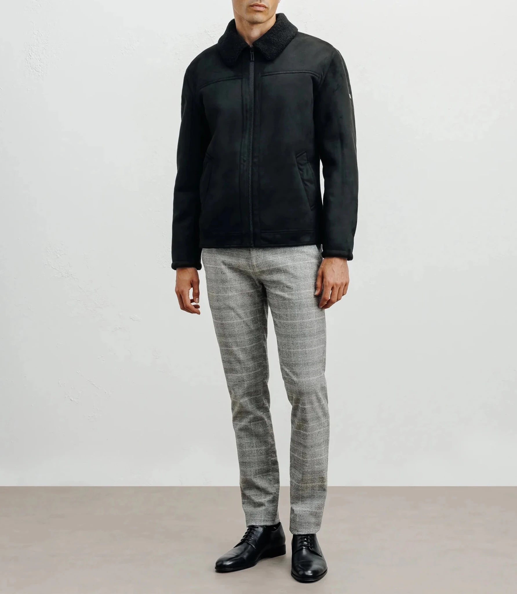 Blouson bombardier noir - IZAC