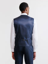 navy blue city vest