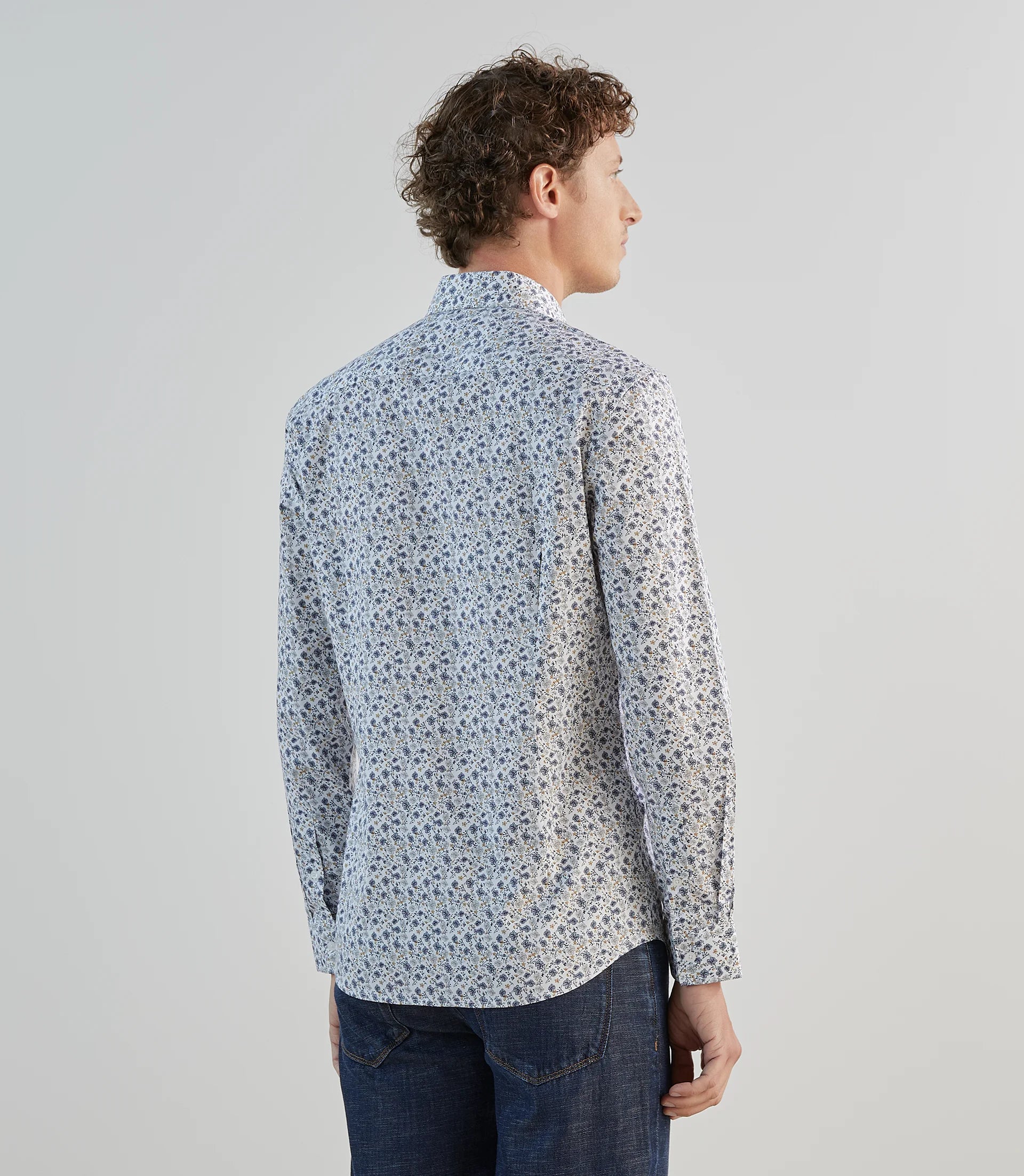 Chemise fantaisie blanche - IZAC