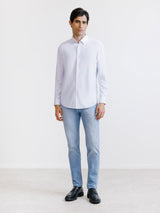 Chemise slim ciel - IZAC