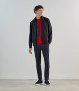 Blouson col montant marine - IZAC