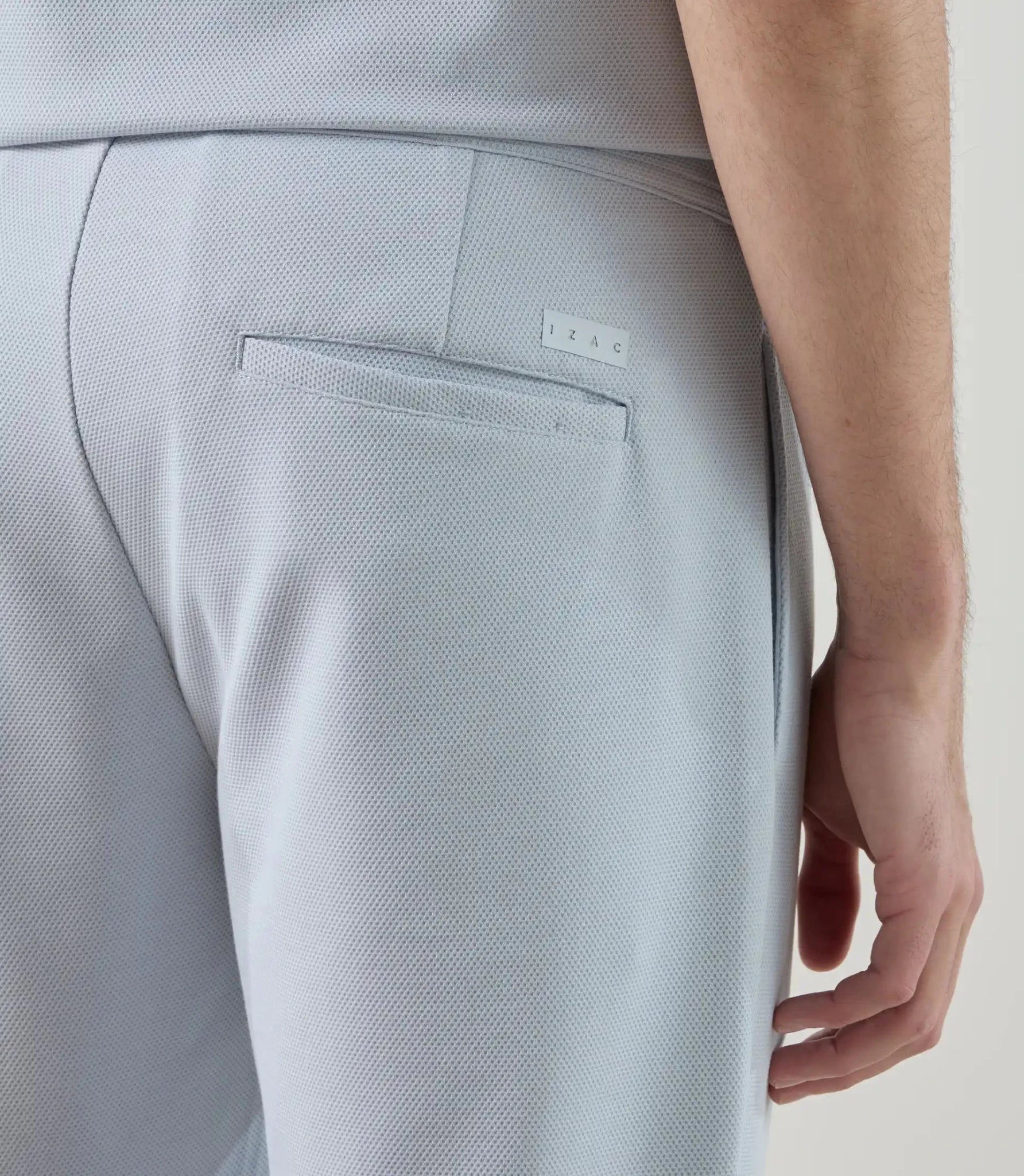 Pantalon casual en maille ciel - IZAC