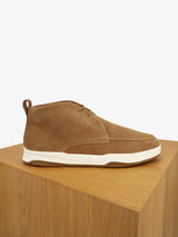Bottines casual en suède camel - IZAC