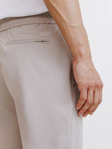 Technical beige trousers