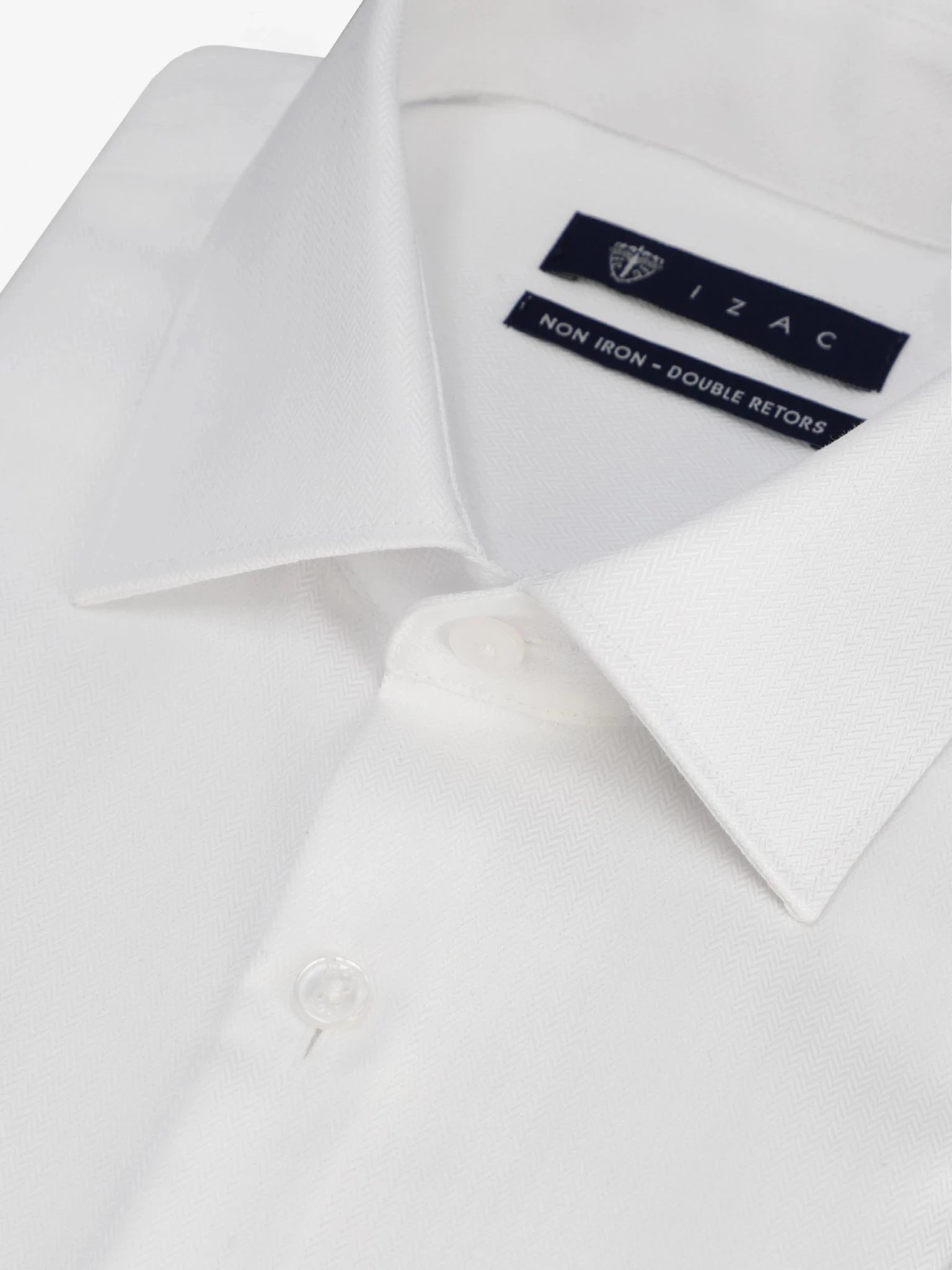Chemise non iron blanche - IZAC
