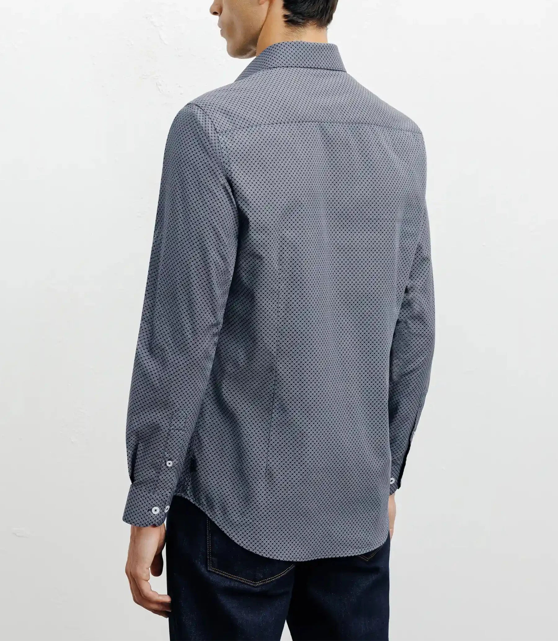 Chemise ville bleue - IZAC