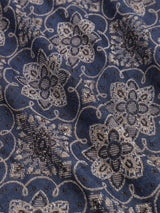 Navy blue fancy scarf