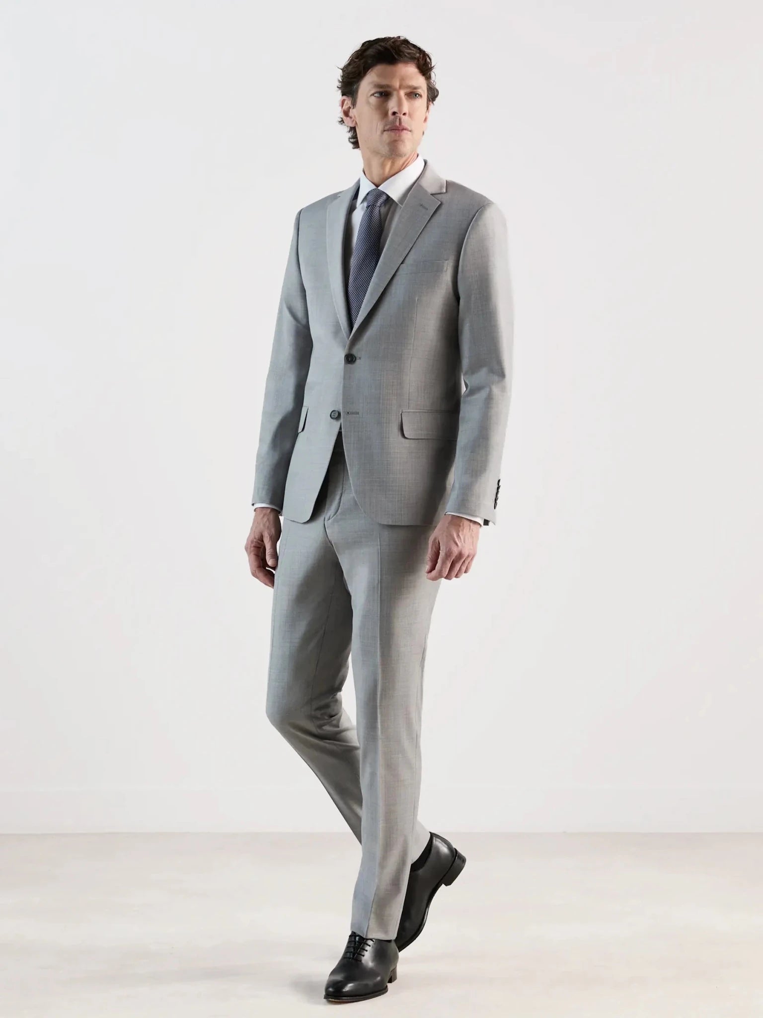Costume 2 boutons gris - IZAC