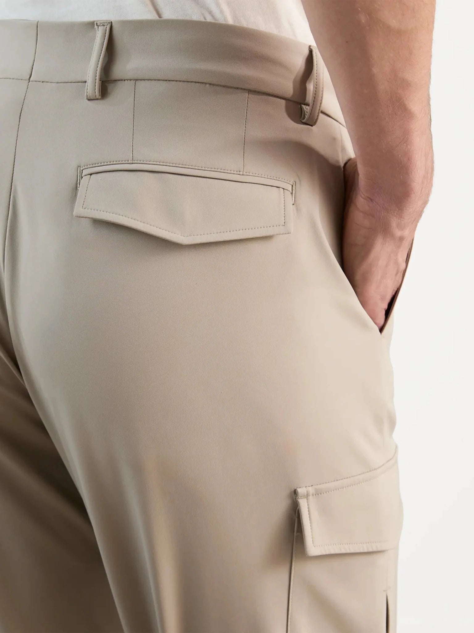 Pantalon cargo beige - IZAC