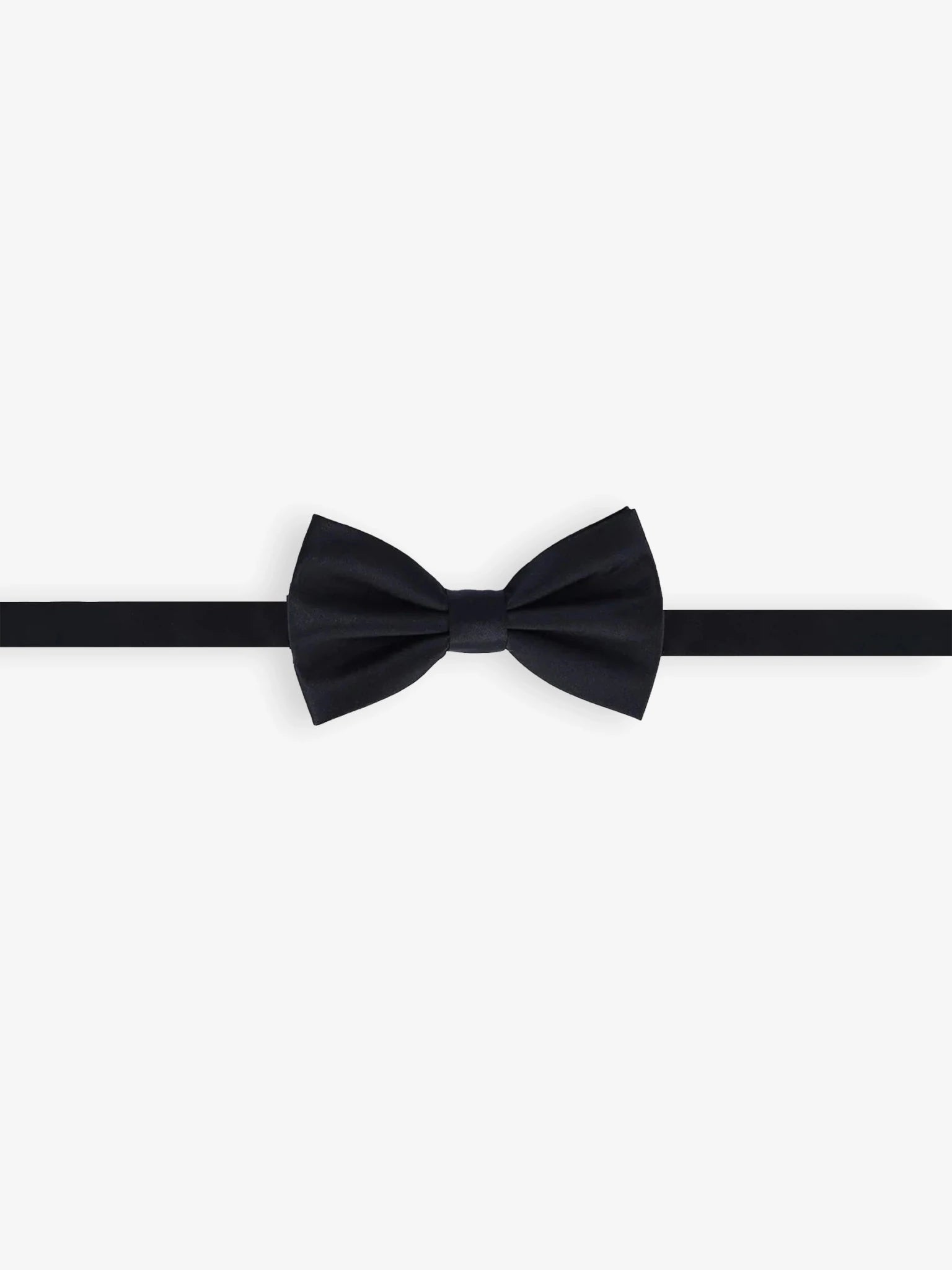 Coffret ceinture smocking et noeud papillon noir - IZAC