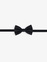 Coffret ceinture smocking et noeud papillon noir