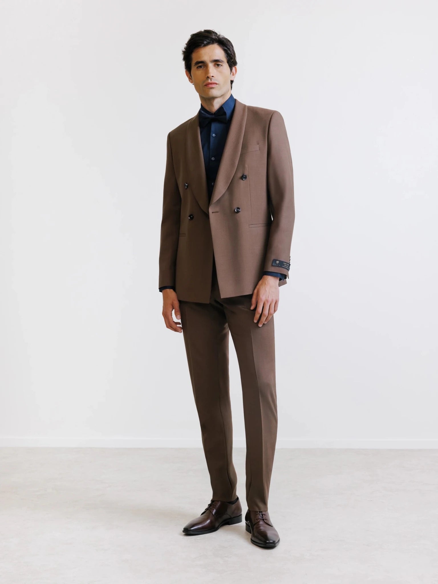 Costume croisé bronze - IZAC