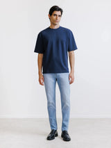 T-shirt oversize marine - IZAC