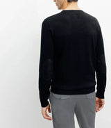 Pull col v noir