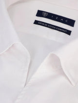 Chemise ville col ouvert blanche - IZAC