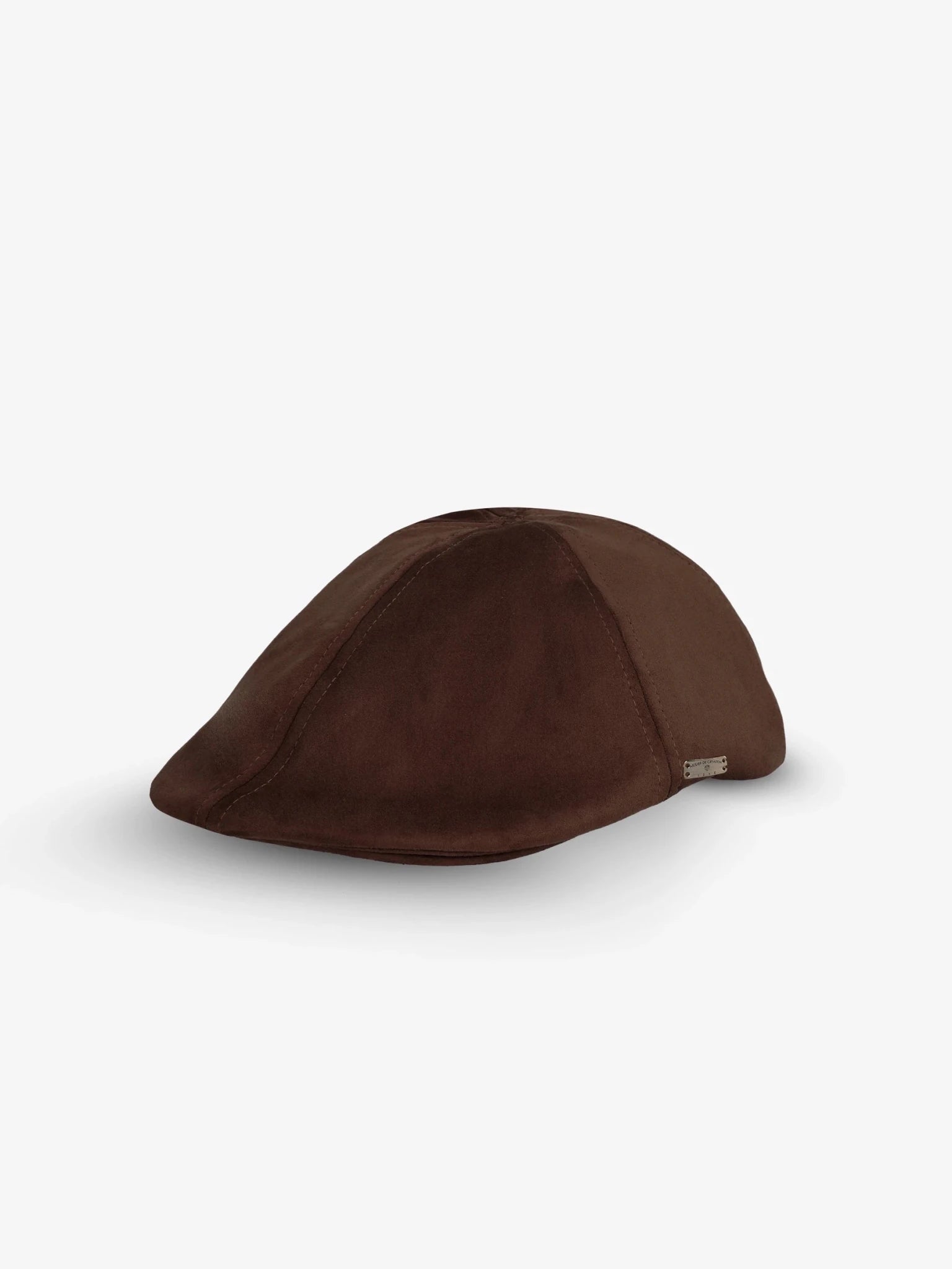 Gavroche unie en suede marron - IZAC