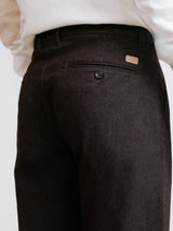 Brown casual trousers