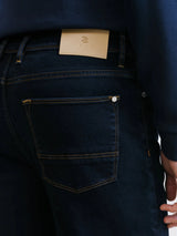 Jean 5 poches slim marine foncé - IZAC