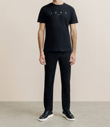 T-shirt imprimé noir - IZAC