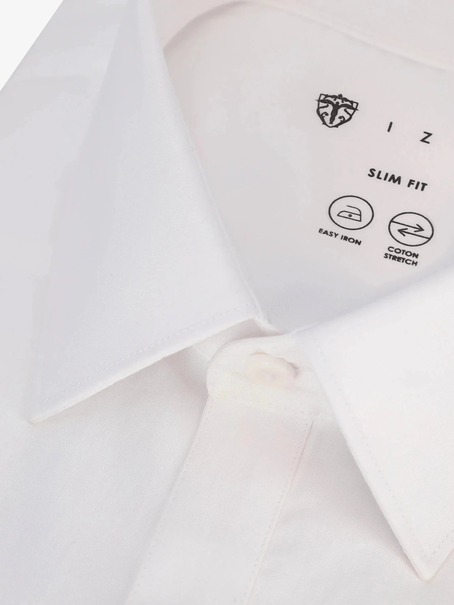 Chemise ville unie blanche - IZAC