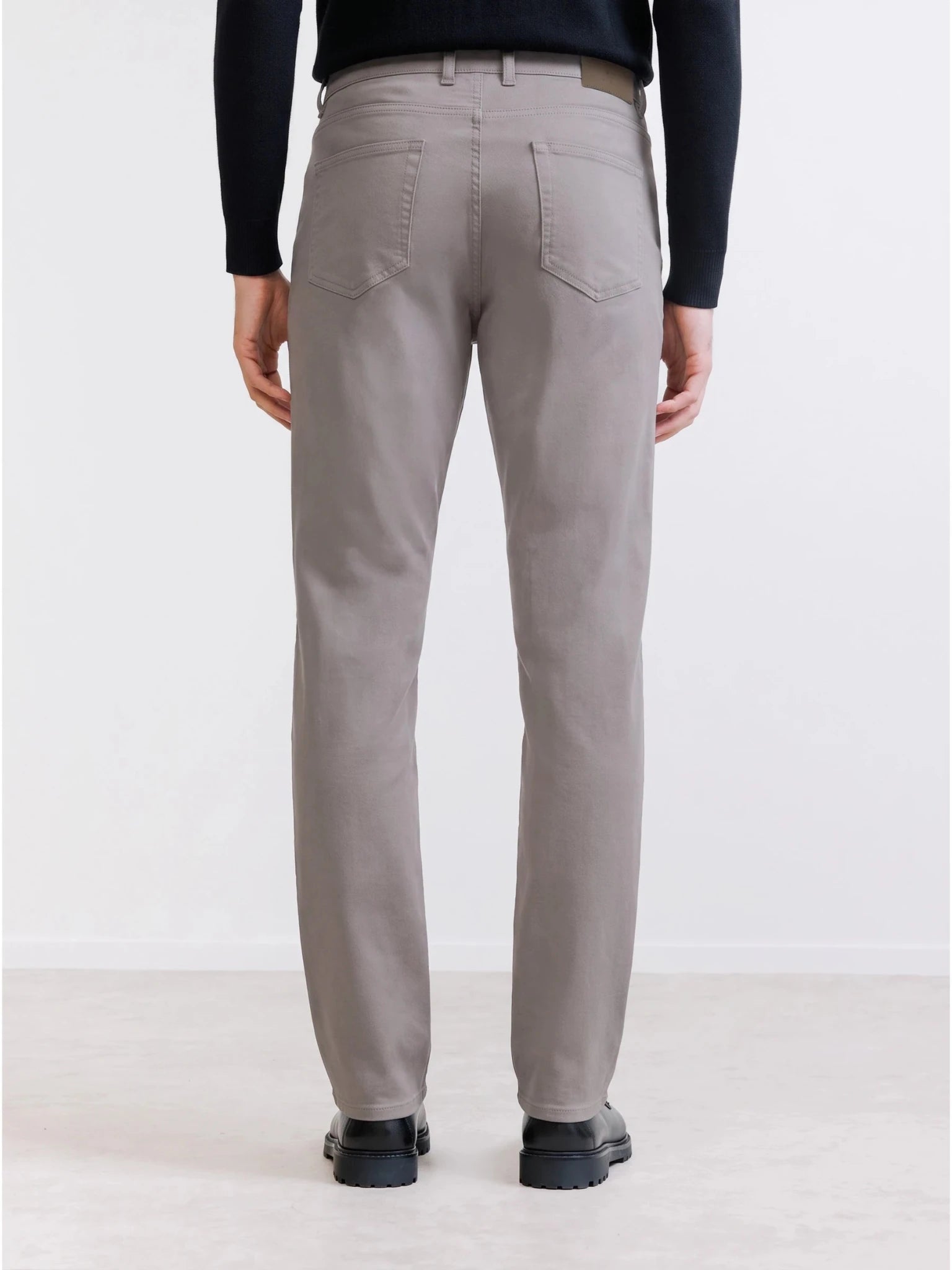 Pantalon 5 poches taupe - IZAC