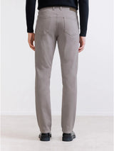 Pantalon 5 poches taupe - IZAC