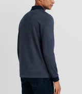 Polo en maille marine - IZAC