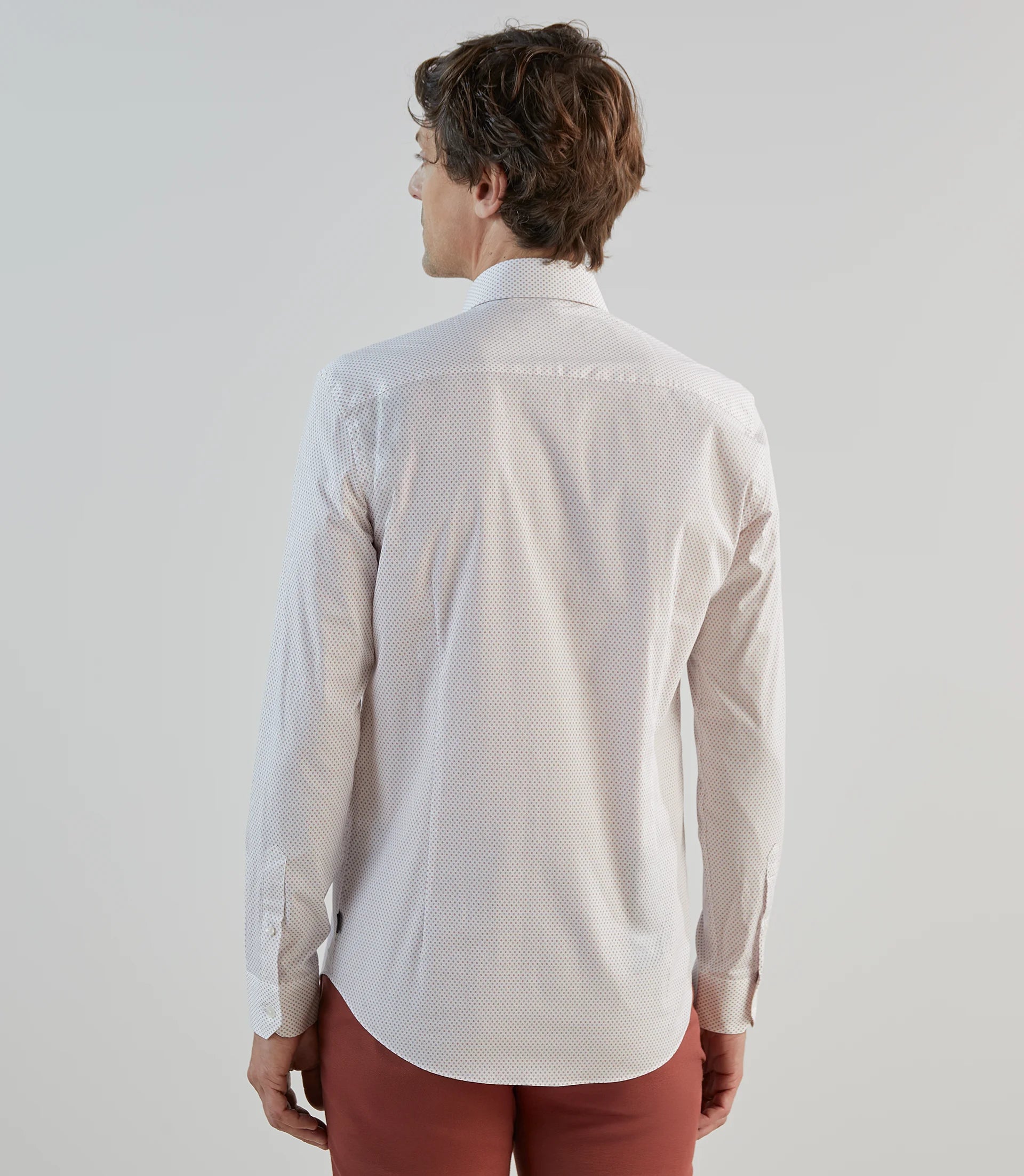 Chemise fantaisie blanche - IZAC