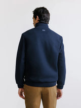 Blouson col montant marine - IZAC