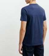 T-shirt print bleu - IZAC