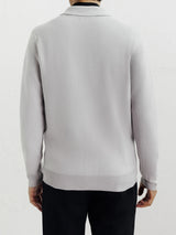 Cardigan surchemise en maille gris chiné - IZAC