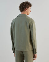 Veste casual col chemise kaki - IZAC