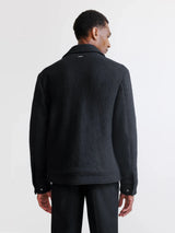 Blouson col chemise noir - IZAC