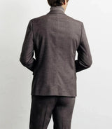Costume avec boutons marron - IZAC
