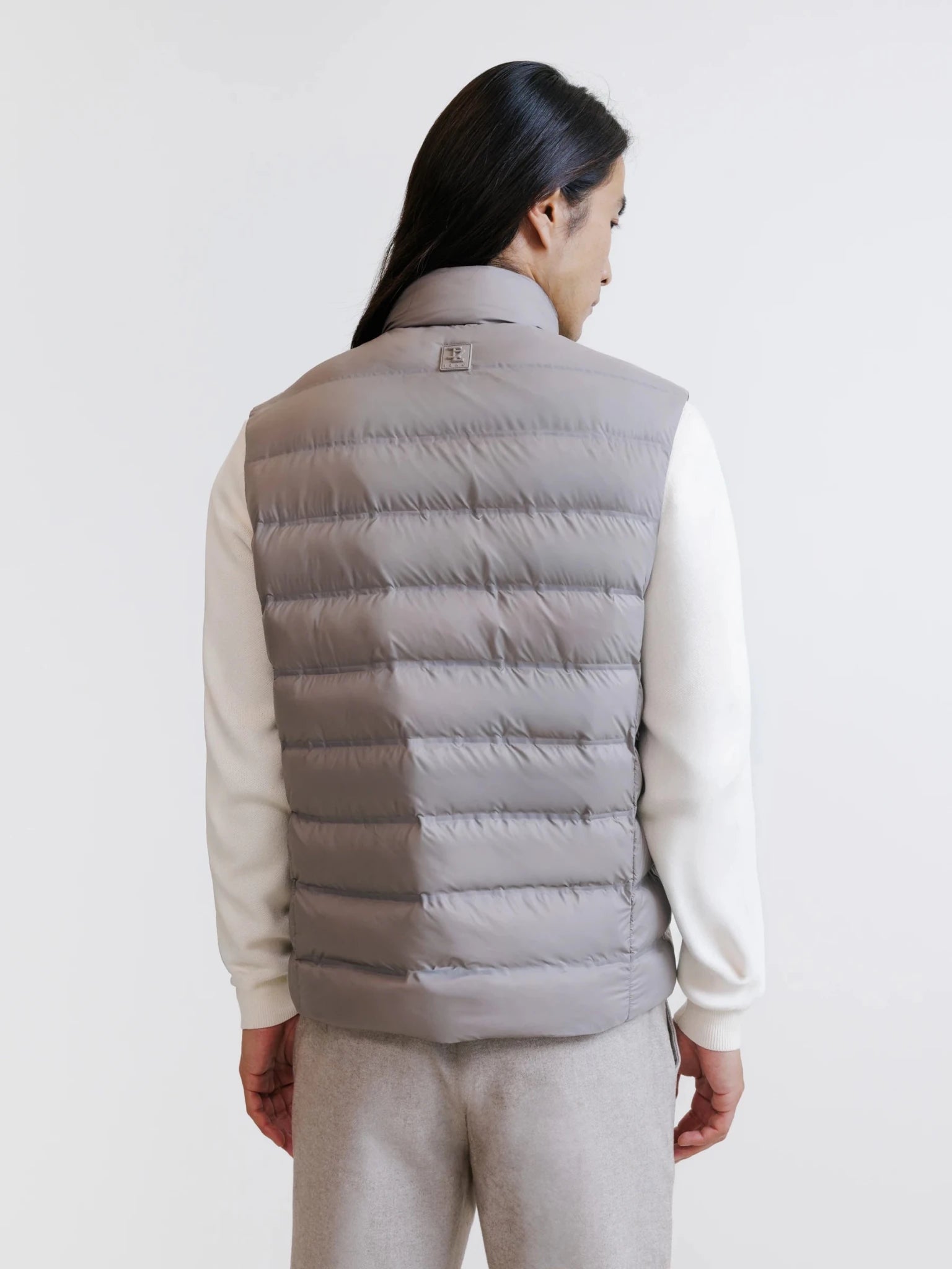 Doudoune sans manches taupe - IZAC