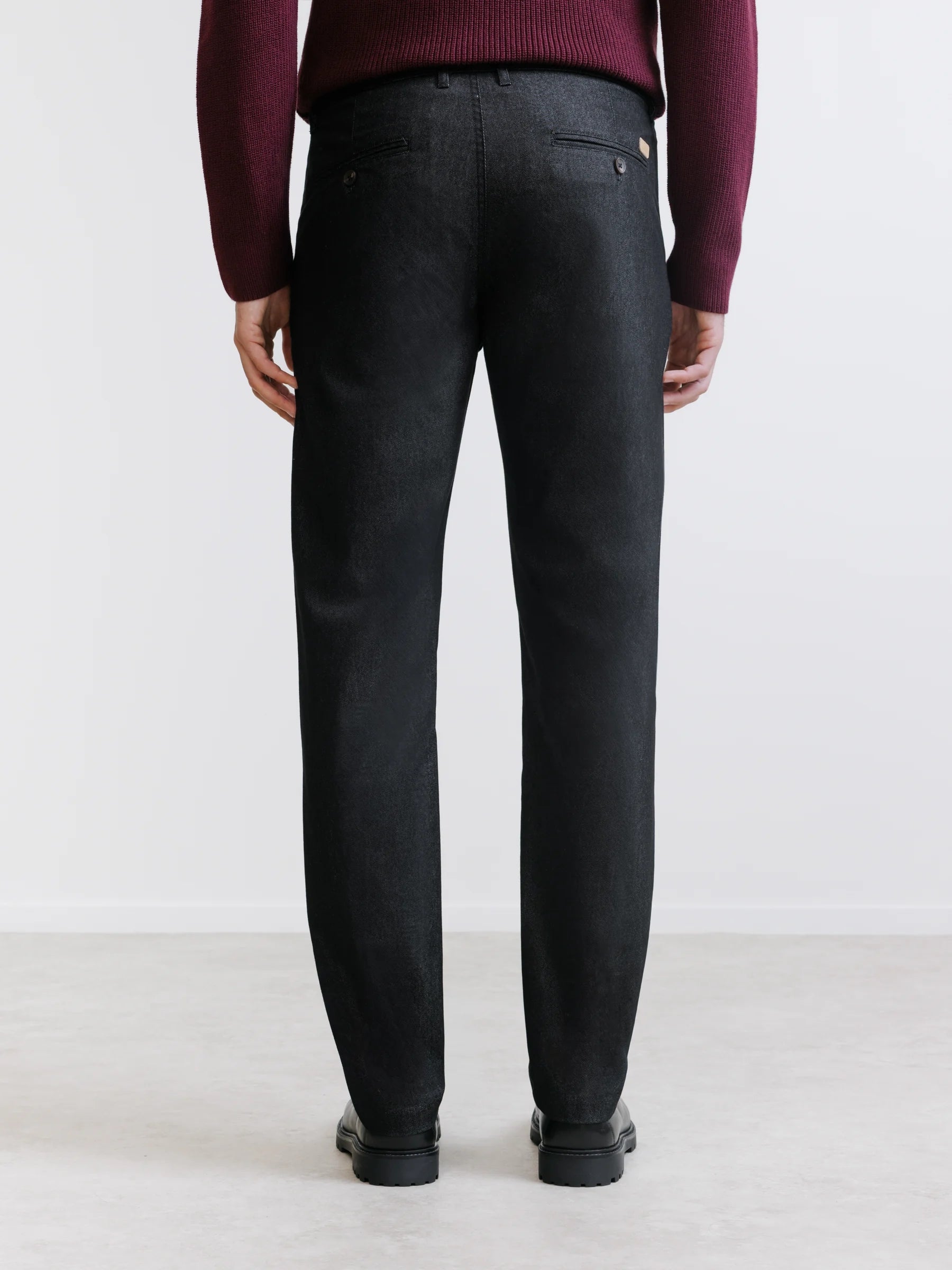 Black casual trousers