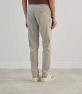 Pantalon ville en seersucker beige - IZAC