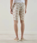 Bermuda avec taille élastiquée beige - IZAC