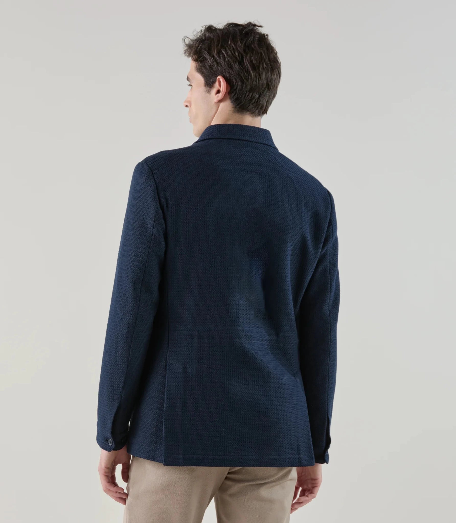 Veste casual saharienne marine - IZAC