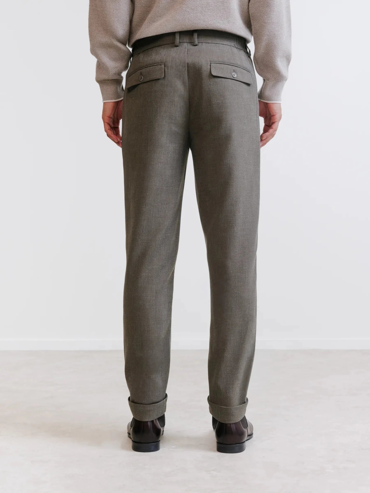 Pantalon armuré chatain - IZAC