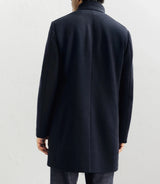Manteau ville en laine marine - IZAC