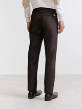 Brown casual trousers