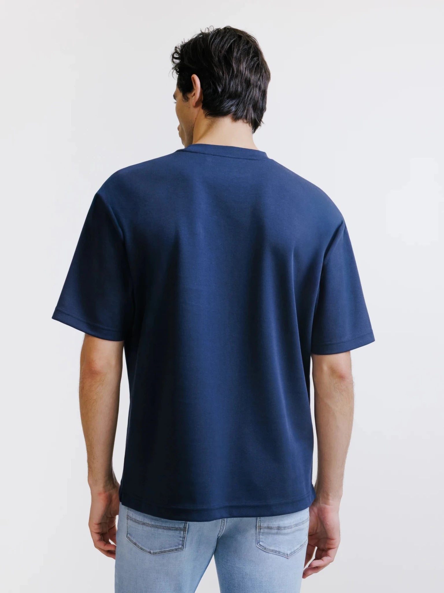 T-shirt oversize marine - IZAC