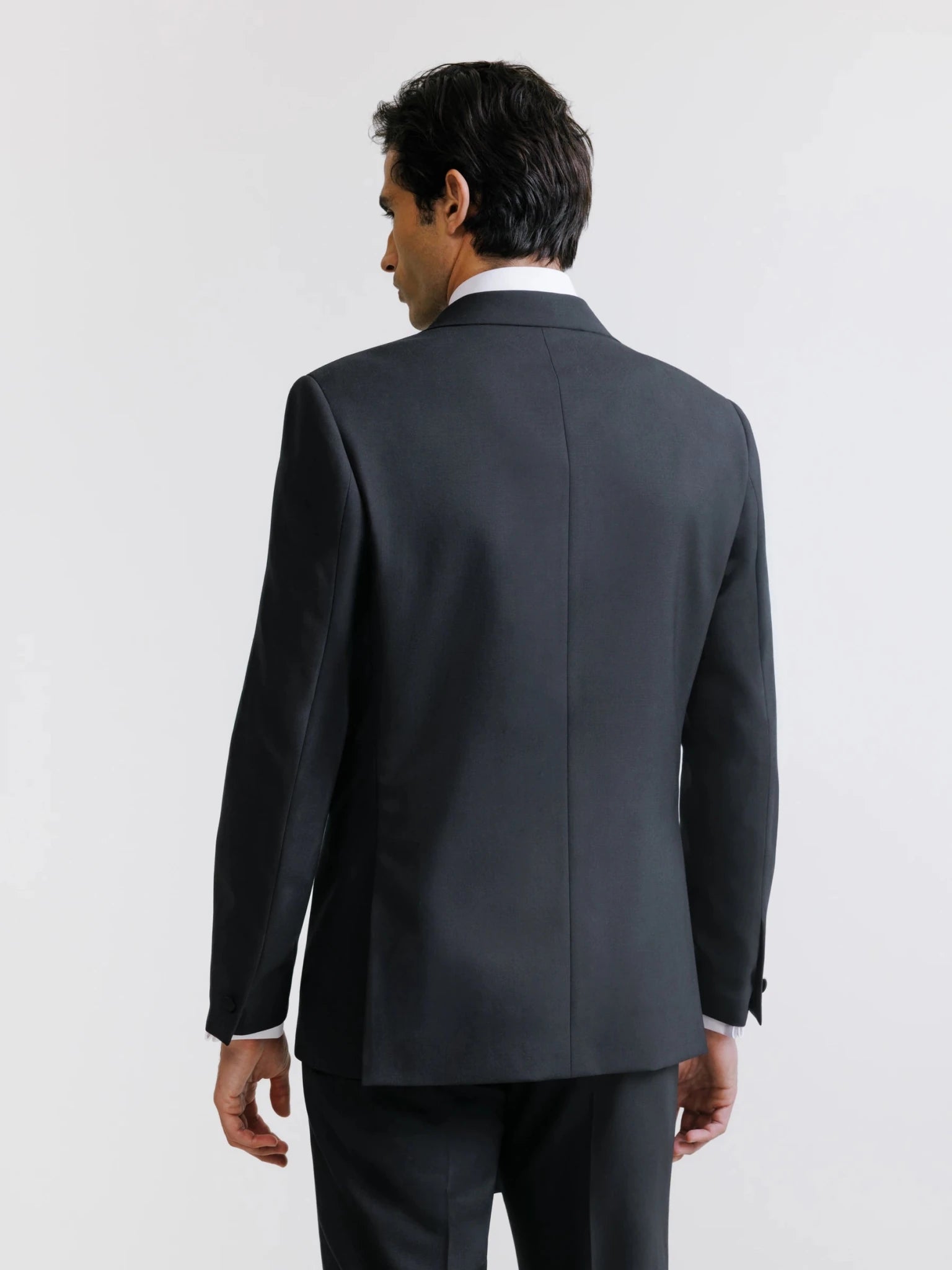 Costume croisé noir - IZAC
