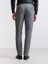 Grey casual trousers