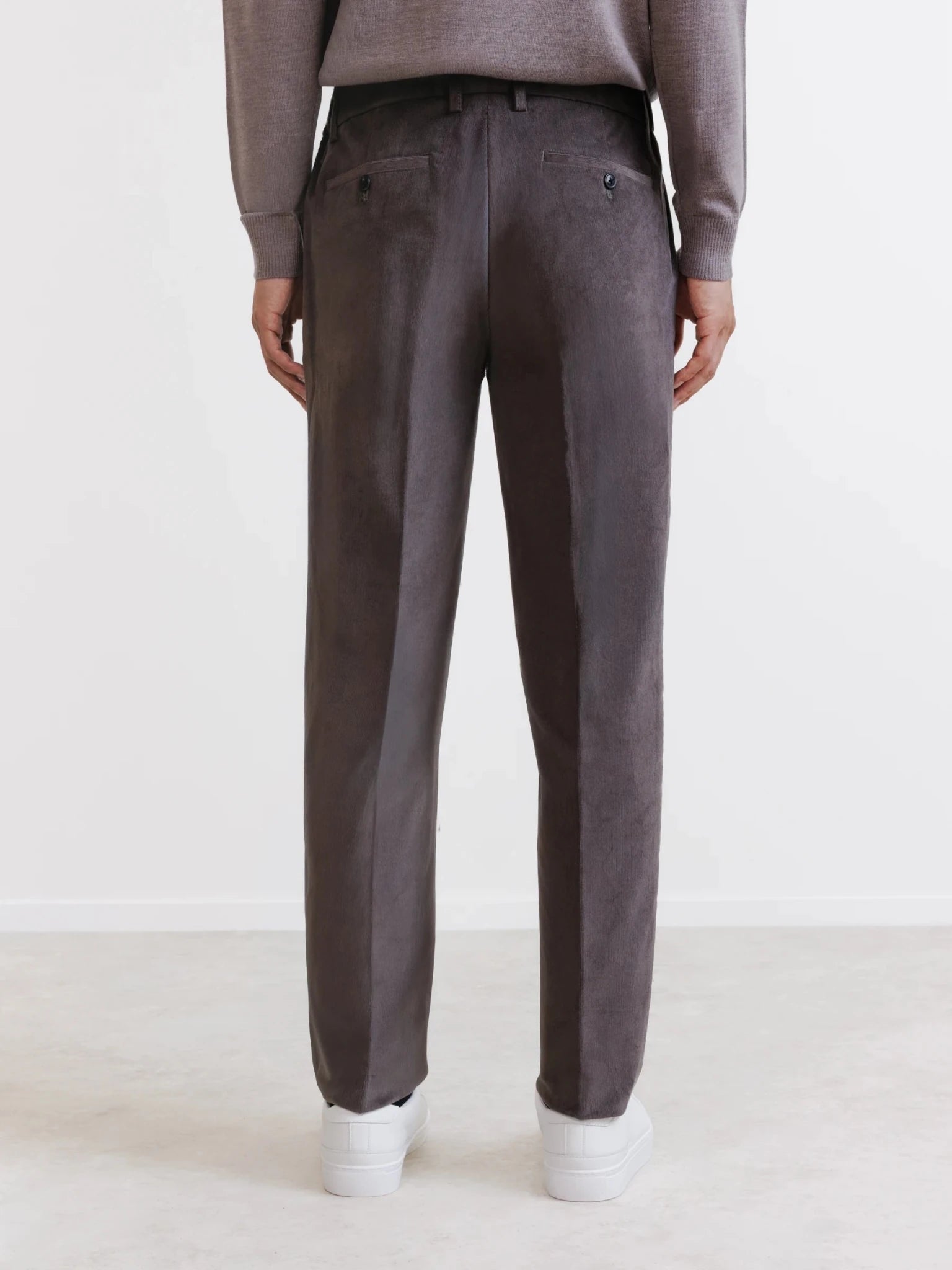 Pantalon en velours châtaigne - IZAC